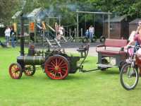 Traction Engine (mini!) and Coach